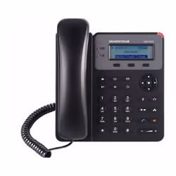 Grandstream Networks GXP1610, Téléphone DECT, Haut-parleur, 500 entrées, Noir