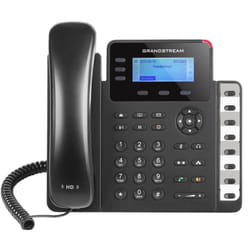 Grandstream Networks GXP1630 téléphone fixe Noir, Gris 3 lignes LCD