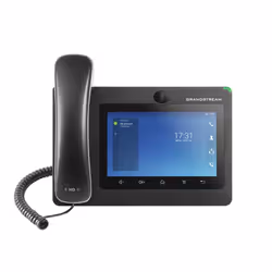 Grandstream Networks GXV3370 téléphone fixe Noir 16 lignes LCD Wifi
