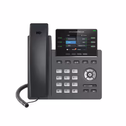 Grandstream Networks GRP2613, Téléphone IP, Noir, Combiné filaire, In-band, En dehors de la bande, Info SIP, 6 lignes, 2000 e ...