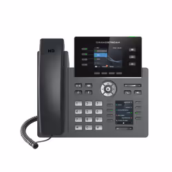 Grandstream Networks GRP2614, Téléphone IP, Noir, Combiné filaire, In-band, En dehors de la bande, Info SIP, 4 lignes, 2000 e ...