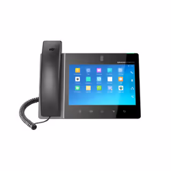 Grandstream Networks GXV3380 téléphone fixe Noir 16 lignes IPS Wifi