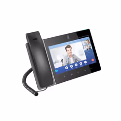 Grandstream Networks GXV3380 téléphone fixe Noir 16 lignes IPS Wifi