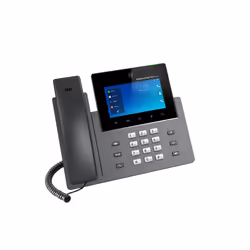 Grandstream Networks GXV3350 téléphone fixe Noir 16 lignes TFT Wifi