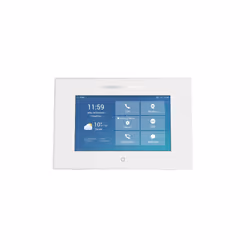 Grandstream Networks GSC3570, 17,8 cm (7"), TFT, 1024 x 600 pixels, Capacité, H.264, H.264 BP, Blanc