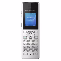 Grandstream Networks WP810 téléphone fixe Noir, Métallique 2 lignes TFT Wifi