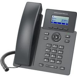Grandstream Networks GRP2601 téléphone fixe Noir 1 lignes LCD
