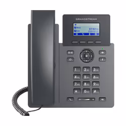 Grandstream Networks GRP2601P téléphone fixe Noir 2 lignes LCD - Vue supplémentaire 5
