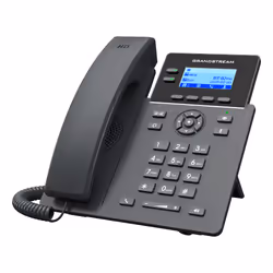Grandstream Networks GRP2602P téléphone fixe Noir 2 lignes LCD - Vue supplémentaire 4