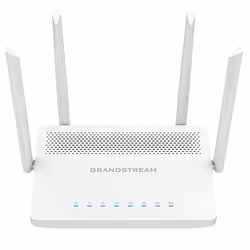 Grandstream Networks GWN-7052, Wi-Fi 5 (802.11ac), Bi-bande (2,4 GHz / 5 GHz), Ethernet/LAN, Blanc, Routeur portable