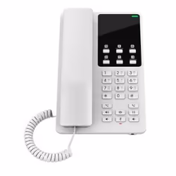 Grandstream Networks GHP620, Téléphone IP, Blanc, Combiné filaire, 2 lignes, LCD, Gigabit Ethernet