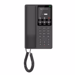 Grandstream Networks GHP621W, Téléphone IP, Noir, Combiné filaire, 2 lignes, LCD, Gigabit Ethernet