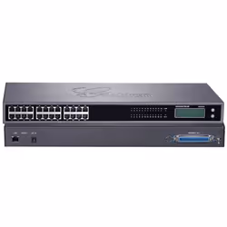 Grandstream Networks GXW4224V2, Noir, Activité, LAN, Liaison, Énergie, G.711, G.722, G.723, G.726-32, G.729, iLBC, LCD, HTTPS ...
