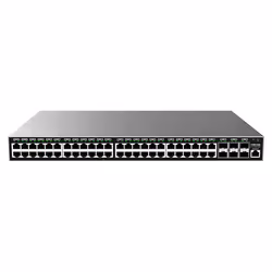 Grandstream Networks GWN7806P commutateur réseau Géré L2+ Gigabit Ethernet (10/100/1000) Connexion Ethernet, supportant l'alimentation via ce port (PoE) Gris