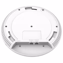 Grandstream Networks GWN7665 point d'accès réseaux locaux sans fil 5400 Mbit/s Blanc Connexion Ethernet, supportant l'alimentation via ce port (PoE)