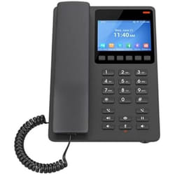 Grandstream Networks GHP631W téléphone fixe Noir 2 lignes LCD Wifi