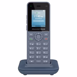 Grandstream Networks WP826, Téléphone IP, Bleu, Combiné sans fil, 2 lignes, 2.4/5 GHz, TFT