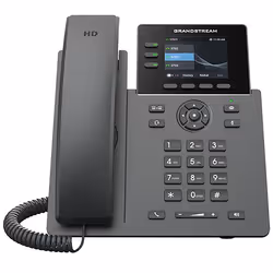 Grandstream Networks GRP2611G téléphone fixe Noir 3 lignes TFT - Vue supplémentaire 2