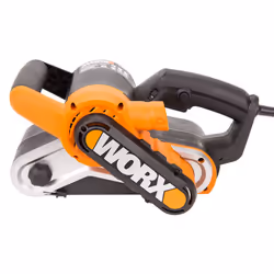 WORX WX661.1 ponceuse portative Ponceuse à bande 350 tr/min Noir, Orange