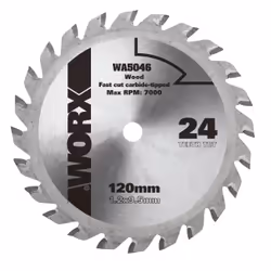 WORX WA5046, Bois, 12 cm, Pointe au carbure de tungstène (TCC), WX427 / WX429, 1 pièce(s)