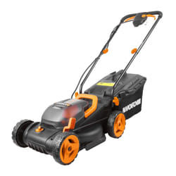 WORX WG779E tondeuse à gazon Tondeuse à gazon poussée Batterie Noir, Orange