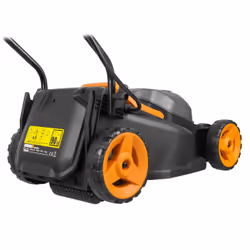 WORX WG779E tondeuse à gazon Tondeuse à gazon poussée Batterie Noir, Orange