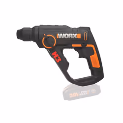 WORX WX390, SDS Plus, Noir, Orange, Moteur à balai, 1,3 cm, 900 tr/min, 1,2 J