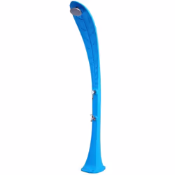 Foglia Blu : Douche Solaire D'extérieur De Haute Qualité, Écologique Et Design, Avec Chauffage Solaire, Pomme De Douche Autod ...