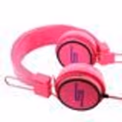 Casque audio - EXTRA-Bass - Rose - Filaire - Sur-oreille - Micro intégré