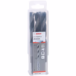 Contenu de la livraison: - 5x Bosch PointTeQ HSS Spiral Drill 12 x 101 x 151 mm Description du produit: Le foret hélicoïdal P ...