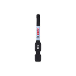 Bosch - professional impact control 2608522487 embout de vissage T20 (50 mm, tige hexagonale, pick and click, accessoires visseuse