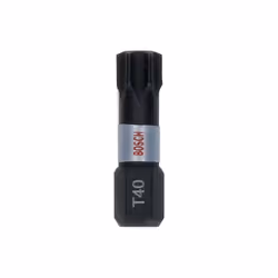 Peu de tournevis Bosch Impact Control; T40; 25 mm; 2 unités