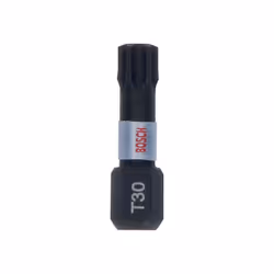 Peu de tournevis Bosch Impact Control; T30; 25 mm; 2 unités