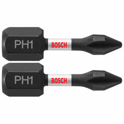 Peu de tournevis Bosch Impact Control; PH1; 25 mm; 2 unités
