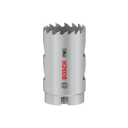 Bosch - 1x 1x Crown Saw pro Multi Material (pour bois tendre, plaques de plâtre, ø 32 mm, Accessoires professionnels Perçage)