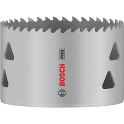 Bosch - 1x 1x Crown Saw pro Multi Material (pour bois tendre, plaques de plâtre, ø 79 mm, Accessoires professionnels Perçage)