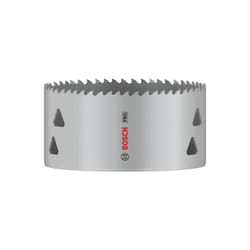 1x Bosch 1x Crown Saw pro Multi Material (pour bois tendre, plaques de plâtre, ø 102 mm, Accessoires professionnels Perçage)