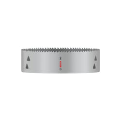1 scie cloche multi-matériaux (pour bois tendre, plaque de plâtre, diamètre 177 mm, perceuse et tournevis). - Bosch