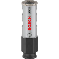 Bosch - 1 scie cloche Pro Tile Power Change Plus (pour carreaux durs, carreaux souples, diamètre of 19 mm, accessoire professionnel).