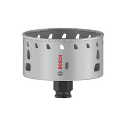 1 scie cloche Pro Tile Power Change Plus (pour les carreaux durs, les carreaux souples, 83 mm dediamètre, accessoire professionnel). - Bosch
