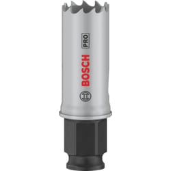 Bosch - 1x Crown Saw pro Multi Material Power Change Plus (pour bois tendre, plaques de plâtre, ø 21 mm, accessoires professionnels pour le perçage)