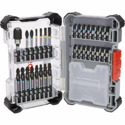 Vissage robuste de vis ! Tu cherches un set d'embouts de vissage compact et fiable que tu peux utiliser pour des travaux exig ...
