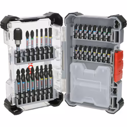 Vissage robuste de vis ! Tu cherches un set d'embouts de vissage compact et fiable que tu peux utiliser pour des travaux exig ...