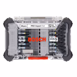 Jeu de tournevis Bosch PRO Impact; 36 unités