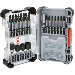 Vissage robuste de vis ! Tu cherches un set d'embouts de vissage compact et fiable que tu peux utiliser pour des travaux exig ...