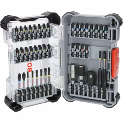 Vissage robuste de vis ! Tu cherches un set d'embouts de vissage compact et fiable que tu peux utiliser pour des travaux exig ...