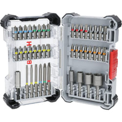 Bosch Lot De 43 Embouts De Vissage Extra Durs (197 X 110,5 Mm, Accessoires Professionnels, Tournevis, Perceuse) 2607017723