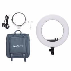 Nanlite Halo 18, 48 W, LED, Blanc, 2700 K, 6500 K, Noir