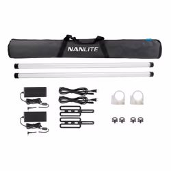 Nanlite PavoTube II 30X 2Kit, 36 W, LED, Blanc, 2700 K, 12000 K, Noir, Blanc
