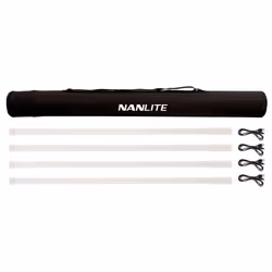 Nanlite PavoTube T8-7X 4Kit, 8 W, LED, 3,5 h, 2700 K, 7500 K, Noir